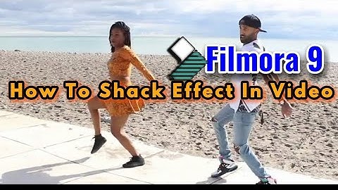 Filmora 9 | Shake Effect | How to Shake transition