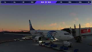 Cairo-Addis Ababa. EgyptAir Boeing 737-800. PMDG. MSFS2020