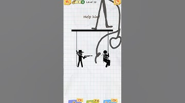Draw 2 save best drawing level 12 #gameplay #snackvideo #dodos  gaming#bestdrawing #subscribe #like
