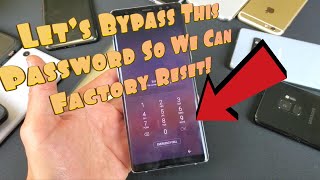 Galaxy Note 8 & 9: Can't Factory Reset Cause Forgot Password/PIN/Patter/Swipe? Let's Bypass This!