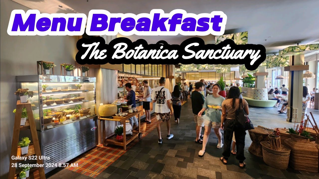 Menu Breakfast Hotel The Botanica Sanctuary Puncak