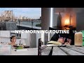 NYC summer morning routine