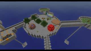 TIMELAPSE MINECRAFT - 4 PILLARS SURVIVAL v1.1