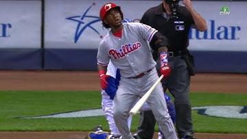 PHI@MIL: Franco blasts a two-run moonshot to left