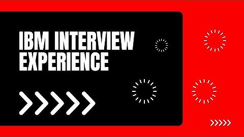 IBM Interview Experience | full video | @InterviewByte | #IBM
