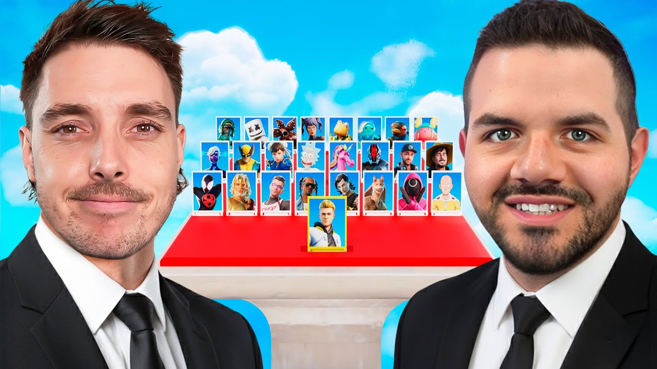 Fortnite Guess Who vs LazarBeam!