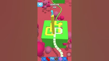 Gameplay top mobile games Relaxing n satisfying game iOS/ANDROID Stacky Dash #gameplay Level 44