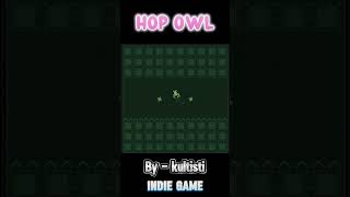 hop owl indie game by Kultisti indie game 2D arcade game pixel art