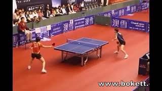 Li Xiaoxia vs Zhang Yining - 2009 Chinese Team Trials