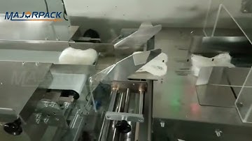 Down paper flow pack machine for noodle block majorpack