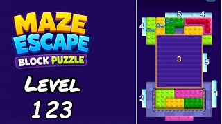 Maze Escape Level 123 Walkthrough