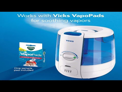 Vicks Filter Free CoolRelief Cool Mist Humidifier