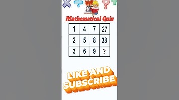 Math Quiz|Math Puzzle #maths #respect  #viral #ssc #shorts #reasoning #sscgd #mathgame #uppolice