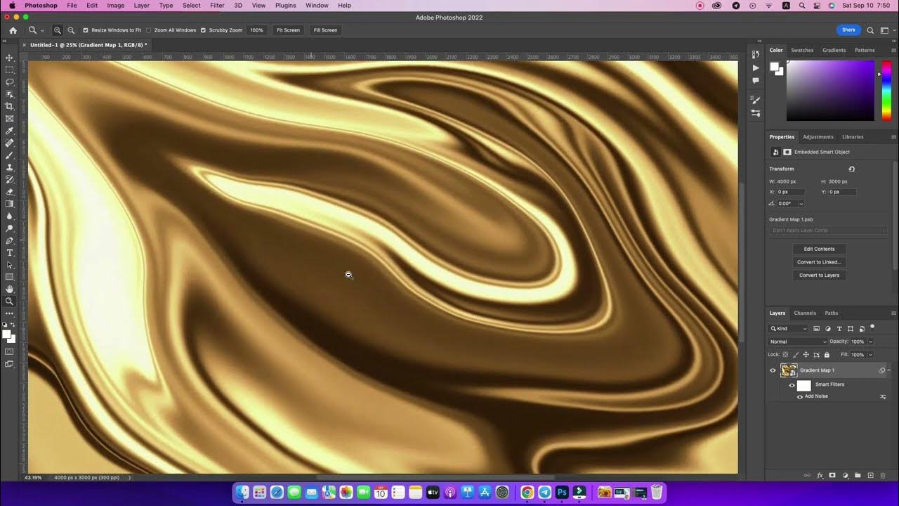 How to Create a Simple Liquid Paint Effect in YouTube
