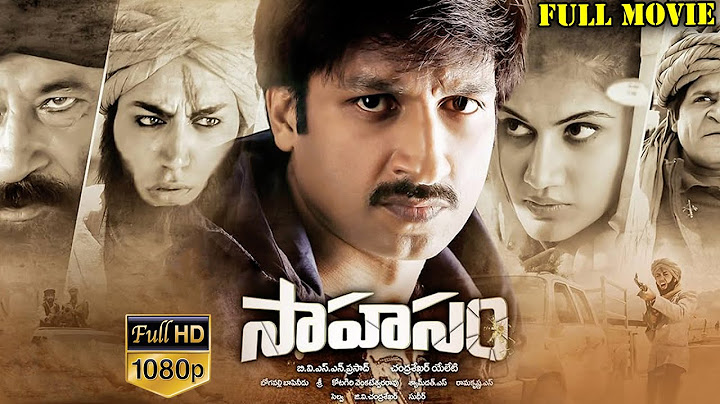 Sahasam Latest Telugu Full Movie || Gopichand, Taapsee Pannu || Ganesh Videos