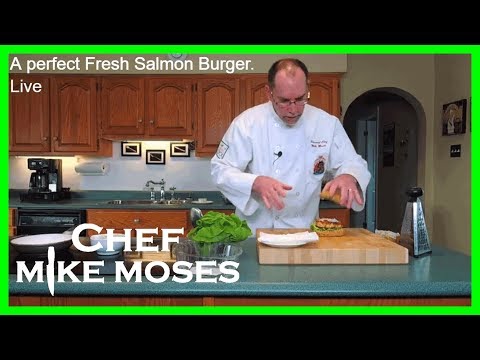 Live Show Salmon Burger and Dill Aioli Replay UPDATED