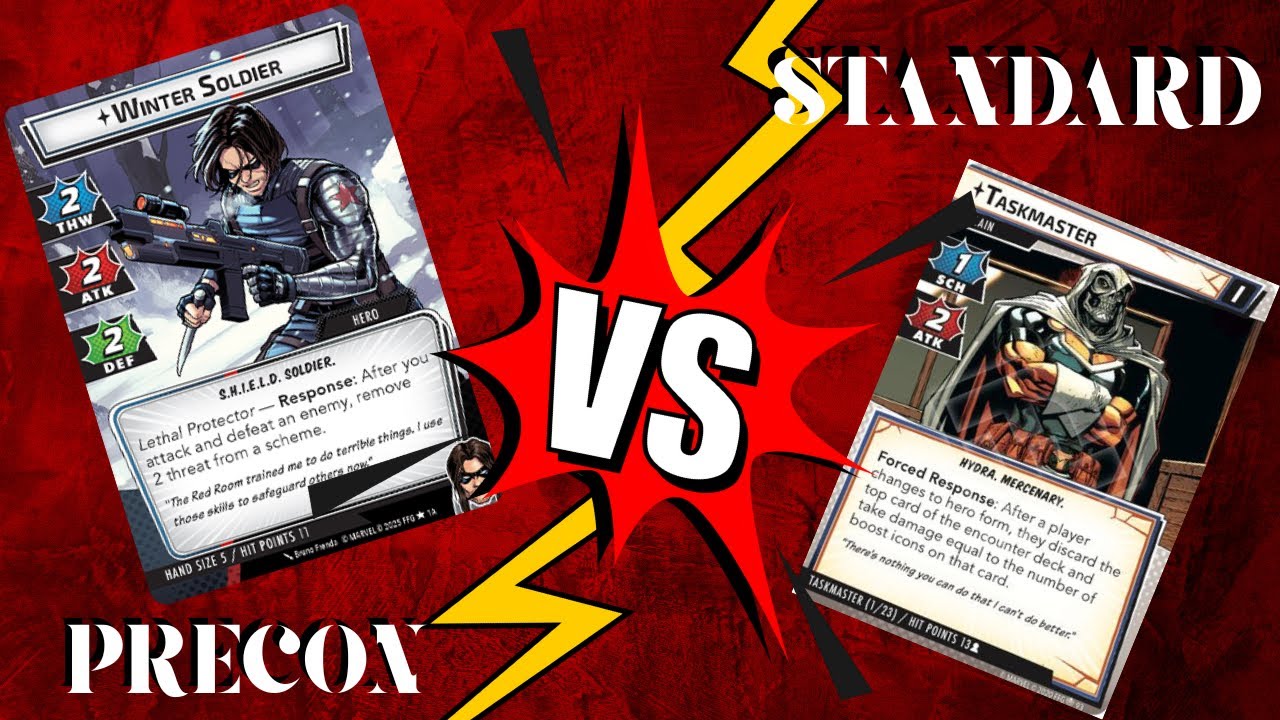 New Hero/New Me: Winter Soldier Precon Vs Standard Taskmaster