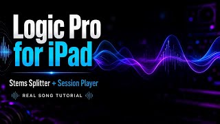 Apple Logic Pro 3 for iPad - Tutorial 60: Stems Splitter and Session Player on a REAL SONG screenshot 4