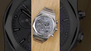 The monochromatic @GirardPerregauxWatchesLaureato Chronograph Ti49 #laureato #MONOCHROMEwatches