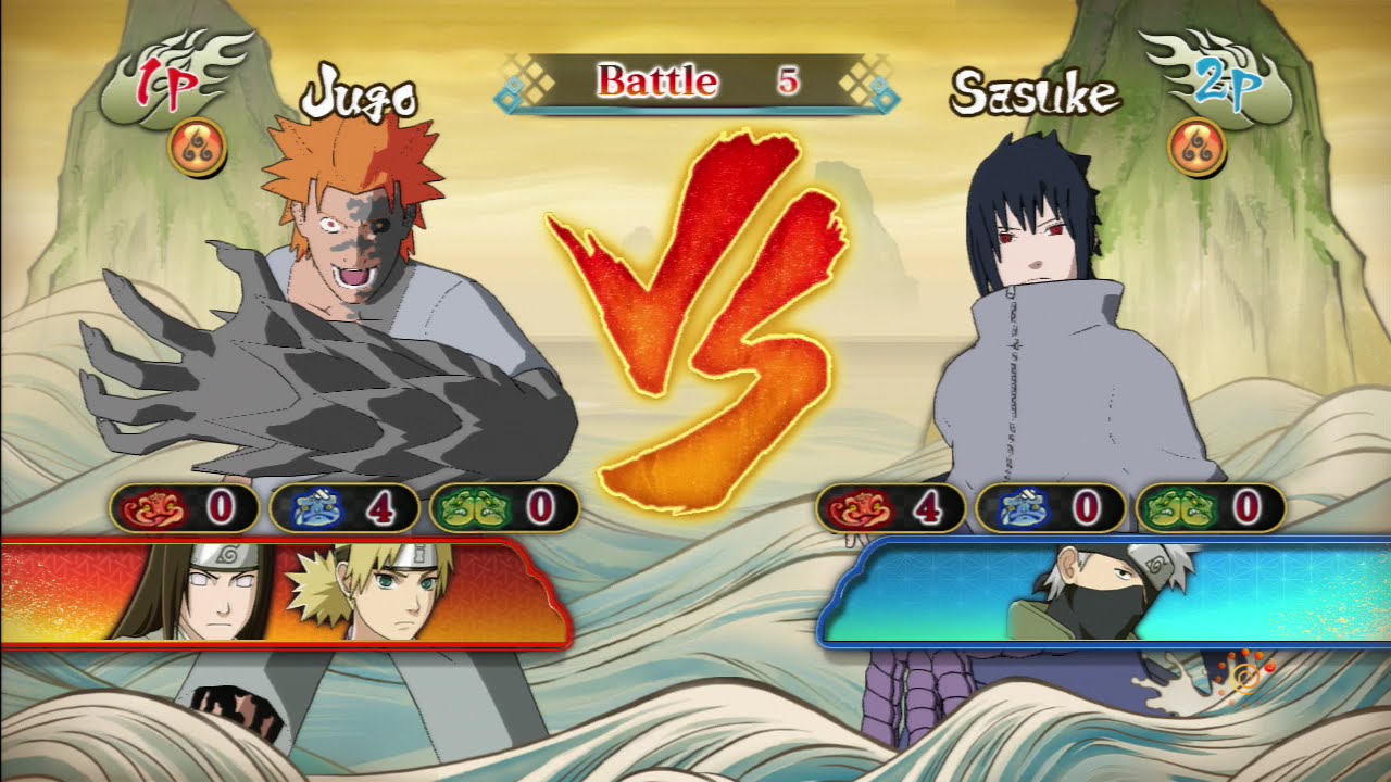 Naruto Shippuden Ultimate Ninja Storm Revolution Jugo Vs Sasuke Ps3 Hd