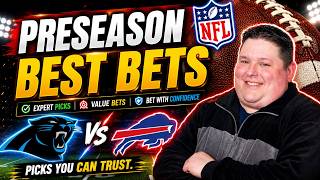 NFL Preseason Week 1 Predictions | Bills vs Panthers Best Bets!