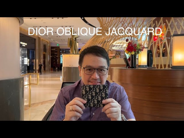 Dior - Card Holder Yellow Dior Oblique Gravity Leather - Men