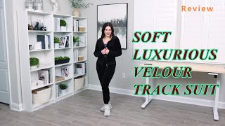 👚 Women’s 2-Piece Velour Tracksuit Set – Stylish, Comfy \& Perfect for Every Occasion!