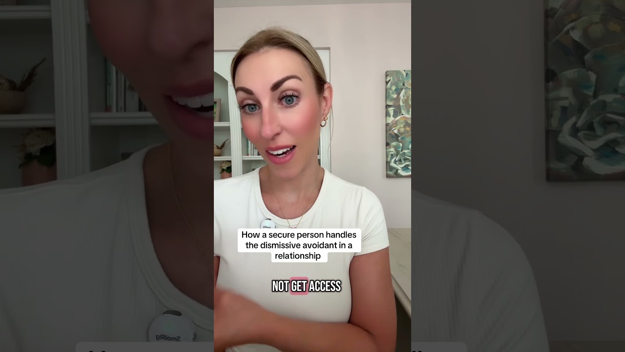 How does a secure person handle a dismissive avoidant!?