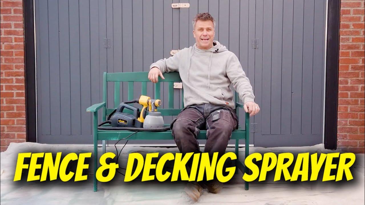 Using your Wagner Fence and Decking Sprayer around your Garden