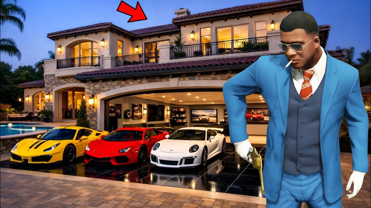 SHINCHAN AND CHOP LEFT FRANKLIN AND BECOME BILLIONAIRE IN GTA 5