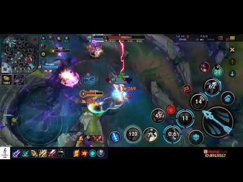 Video [LOL Mobile] Vayne bị team địch úp sọt và màn 1 cân 4... - youtube