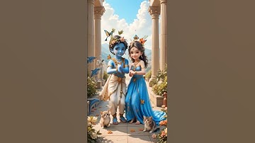 radha krishna status video#trending  #krishna#cartoon#shorts #ai  #radhakrishnasong#littlekrishna