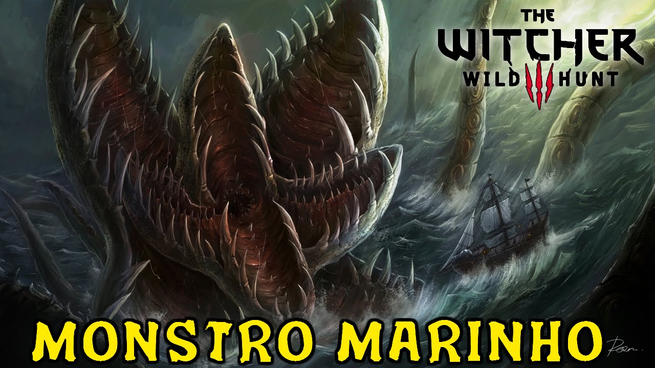 The Witcher 3 Monstro Marinho Easter Egg?? YouTube