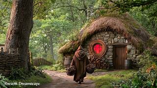 Morning in Briarfield Hamlet | Medieval Celtic Ambience of Summer for Study and Focus