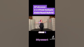 Pt9 Poi 2 v 4 Petal Antispin Underhand Hybrid #español #Poi #PoiTutorial #PoiDance  #FlowArts