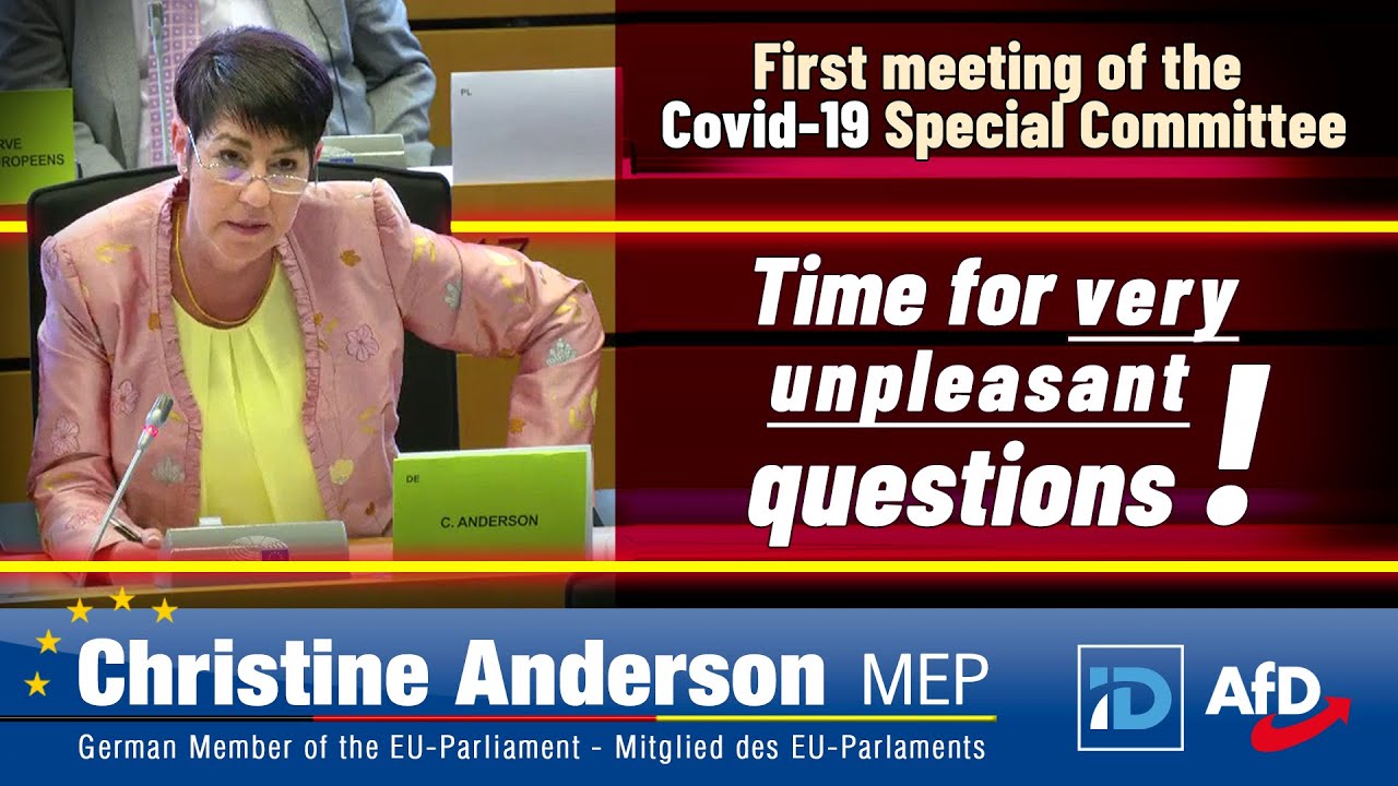 My 1st speech at the new COVID-19 inquiry committee. - YouTube