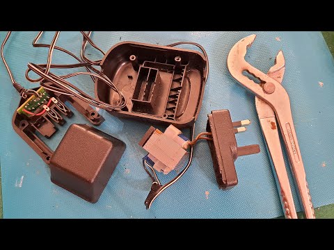 Black & Decker 18v battery charger PARTIAL tear down