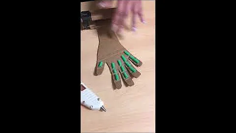 How to Make a Robotic Hand out of Cardboard
