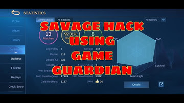 MLBB - SAVAGE HACK USING GAME GUARDIAN 2020 BARATS UPDATE