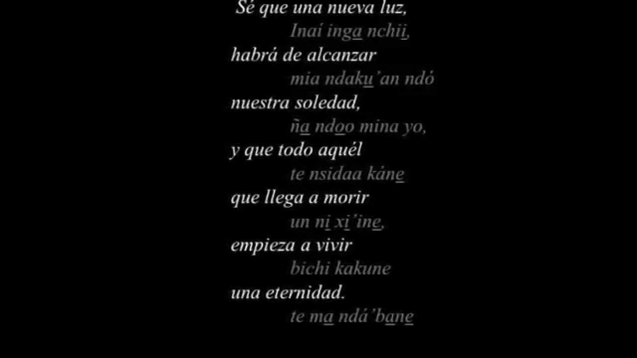 Letra De La Cancion Dios Nunca Muere En Mixteco