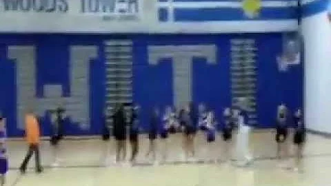 High School LipDub Fail (Cheer Leader Pisses Off The Camera Man)