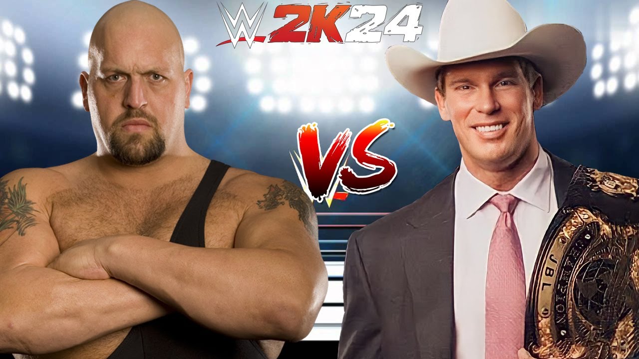 WWE 2K24 THE BIG SHOW VS. JBL STEEL CAGE MATCH FOR THE UNDISPUTED WWE