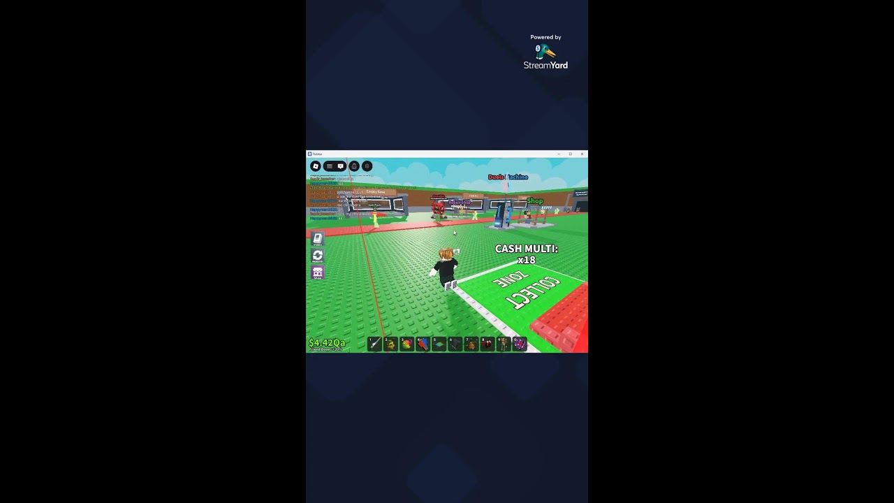 selling and trading with viewers in live 