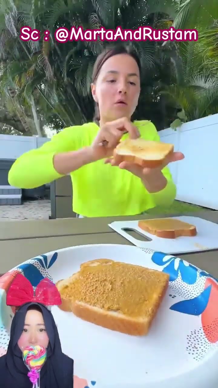 KAKAK MAKAN ROTI LEBIH SATU MAU DI BUANG ⁉️ untung ada adik yang ajari kakak ? @MartaAndRustam