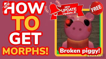 How to get BROKEN PIGGY in ROBLOX FIND THE PIGGY MORPHS! Broken Piggy, NEW MORPH *UPDATE 4*