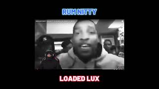 RUM NITTY VS LOADED LUX WHO YOU GOT⁉️‼️🔥 #urltv #battlerap #loadedlux #rumnitty #disrespect