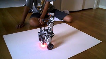 Lego Mindstorms NXT Segway: Balances on two wheels!