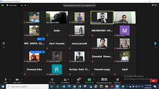 Orientation -Zoom Session (Data Analysis & Mining Group - 10 PM):  1st Half