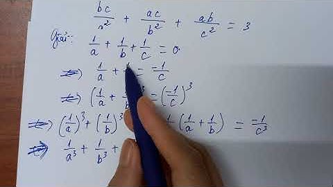 Toán nâng cao lớp 8. Cho 1/a+1/b+1/c=0. Chứng minh rằng...