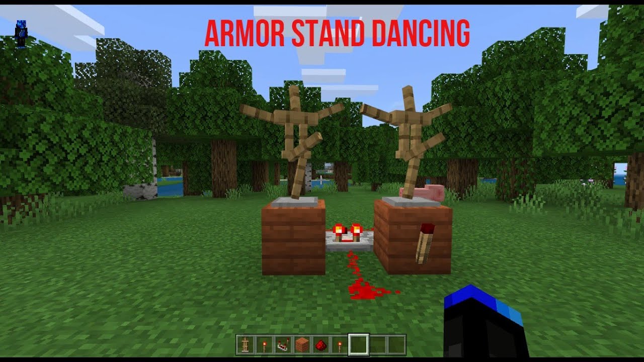 How to make a armor stand dance in MInecraft. RUSH Gamer XXX - YouTube